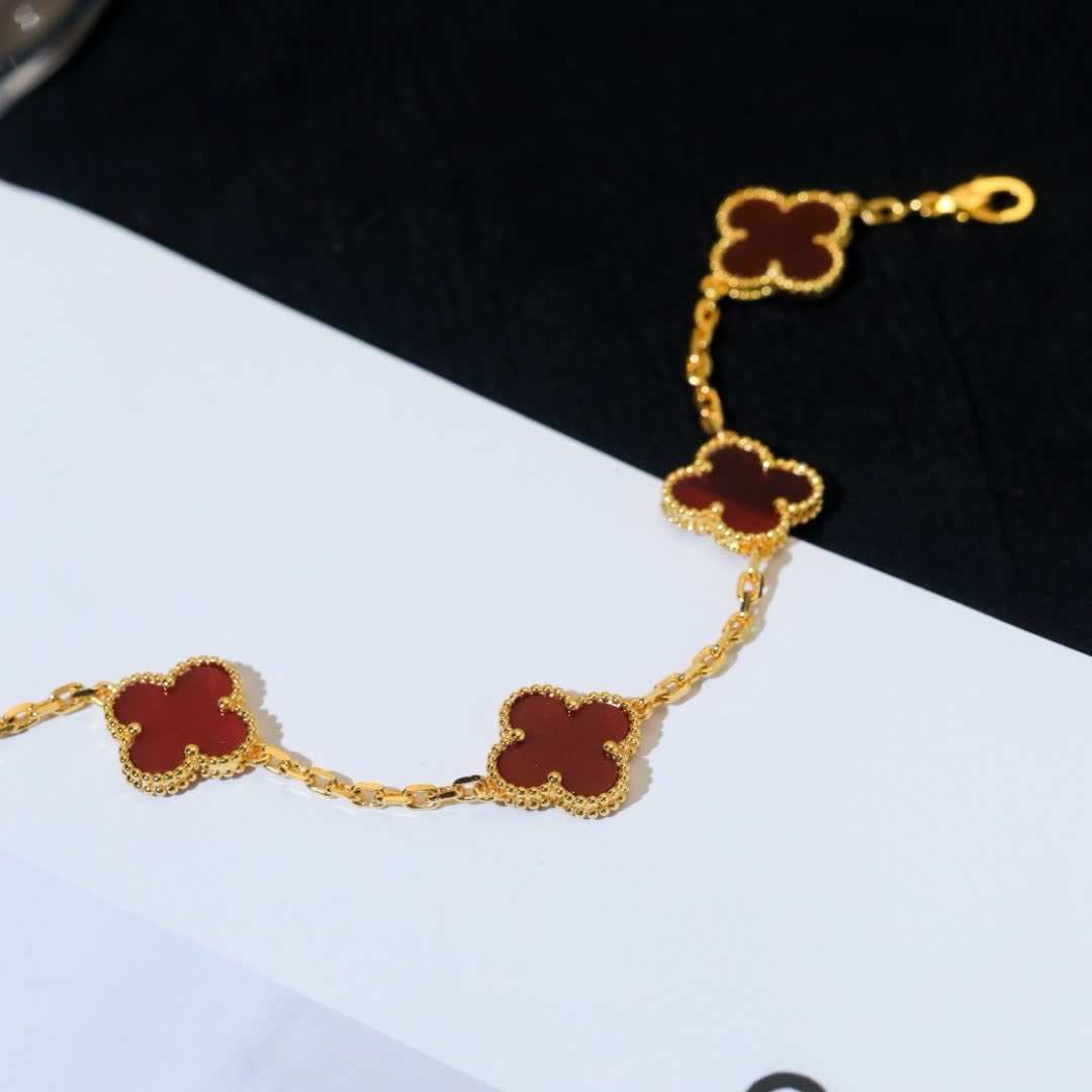 Van Cleef & Arpels Vintage Alhambra Gold Bracelet